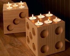 Hədiyyəlik şamdanlar hər zövqə uyğun