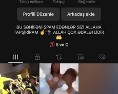 Tiktok hesabi satilir