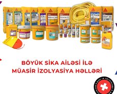 Sika izolyasiya materiallarının topdan və pərakəndə satışı