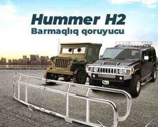 Hummer H2-H3 radiator barmaqlıq qoruyucusu
