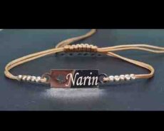 Qızıl muncuqlu qolbaq