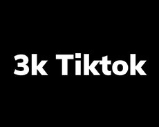 3k tiktok profil