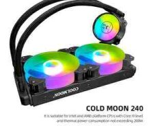 Rgb Prosessor Coolmoon İcemoon 240mm CPU cooler