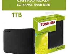 Xarici Hard Disk 1TB Toshiba Canvio Ready