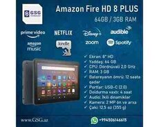 Amazon Fire HD 8 PLUS 64GB  2GB RAM