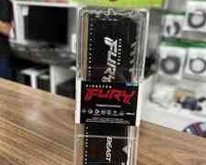 DDR4 Kingston Fury Beast Black 3200MHz 16GB