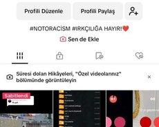 1600 takipçili Tiktok hesabı satılır təcili