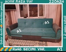 Divan açılır baza var