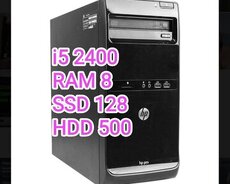 Hp Pro 3400 Core i5 / 8 Ram , Ssd + Hard disk