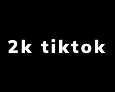 2k tiktok hesabı