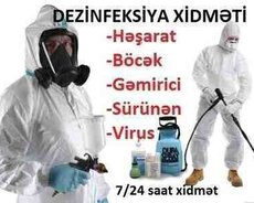 Dezinfeksiya xidməti