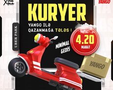Motokuryer (velokuryer) tələb olunur