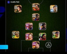 Efootball 2023 hesabı 2 big time Arjantin paketi