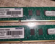 Ddr3 8gb Patriot ram