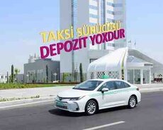 Taksi sürücüsü tələb olunur