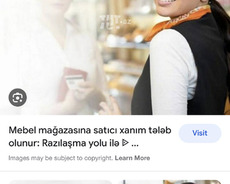 Satici tələb Olunur