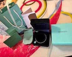 Gümüş qolbaq Tiffany Co