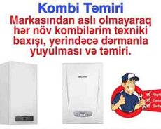 Kombi təmiri və yuyulması