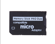 Mini Memory Stick Pro Duo kart adapteri Sony camera