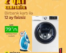 İlkin ödənişsiz paltaryuyan Samsung