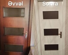 Kohne Mebellerin renglenmesi Berpasi