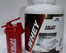 High Nutrition Whey protein 2280gr, 76porsiya Şokalad aroma