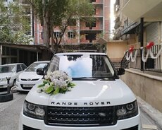 Свадебный автомобиль Range Rover