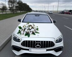 Аренда свадебного автомобиля Экласс