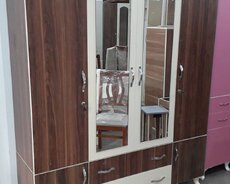 Dolab-asılqan, Açılan, 4 qapılı, Güzgülü, Türkiyə, Yeni
