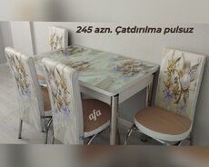 Quxna üçün stol stul dəstleri