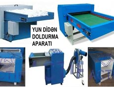 Yun (sintifon) didən və doldurma aparatı