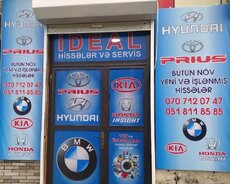 Hyundai, Kia Bmw ehtiyat Hissələri və Satışı