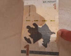 İmzalı 1 manat var