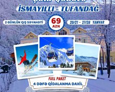 Şəki Qəbələ İsmayıllı Tufandağ turu