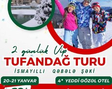 İsmayıllı Qəbələ Tufandag Şəki turu