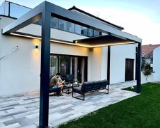 Bioklimatik perqola sistmleri Meheccerler her nov metal isleri qapi