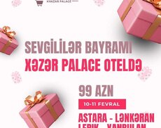 Sevgililər Gününə özəl Xəzər Palace 5 * Hotel and Spa