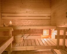 Sauna, türk hamamı, Fin hamamı, duz otağı, qar otağı