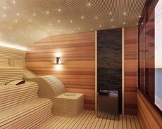 Sauna yığılması sauna ustası