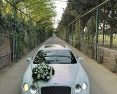 Bentley kirayə gelin maşıni