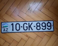 10-Gk-899 avtomobil Nömrə satılır