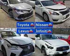 Lexus, İnfiniti, Toyota, Nissan ehtiyat hissələri
