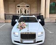 Аренда свадебного автомобиля Rolls Royce Ghost