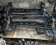 Задние детали на Nissan.