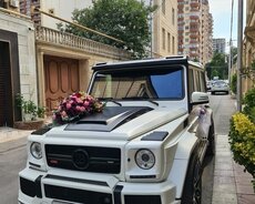 Прокат автомобилей Gclass на свадьбу Nisan