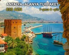 Antalya Turpaket erkən rezervasiya