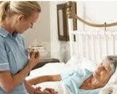 Уход за престарелыми и больными на дому, посменно и ежедневно