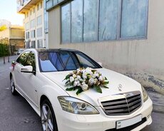 Прокат свадебного автомобиля Sclass