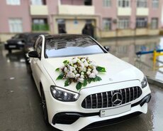 Mercedes Eclass прокат свадебного автомобиля