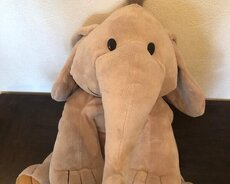 Новая и большая плюшевая игрушка Слон.